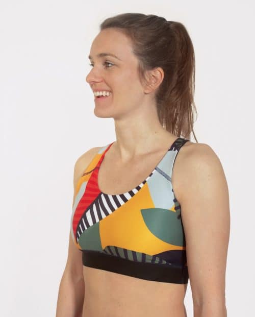 FUNKY TOP SPORTS BRA FRONT